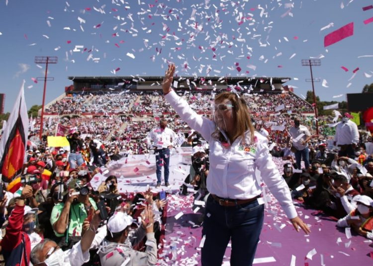 Se perfila Lorena Cuéllar para gobernar Tlaxcala