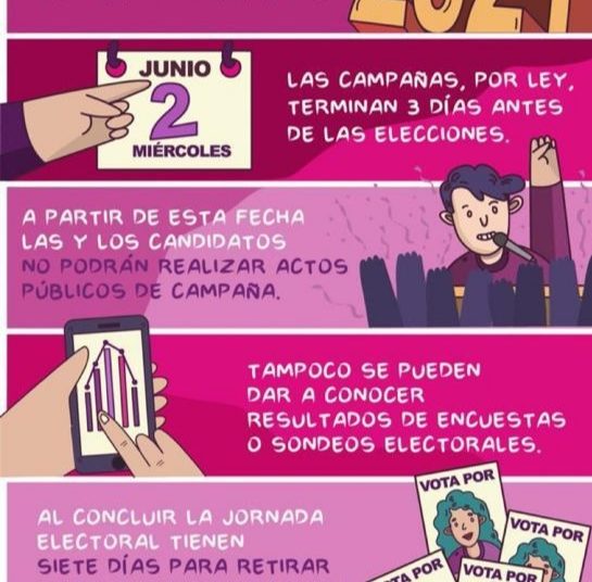 Inicia periodo de reflexión electoral para los mexicanos