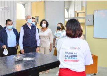 Regreso a clases en Edomex será de forma segura, voluntaria y escalonada: Del Mazo