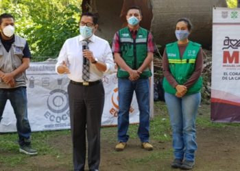 Limpian barranca de Tecamachalco