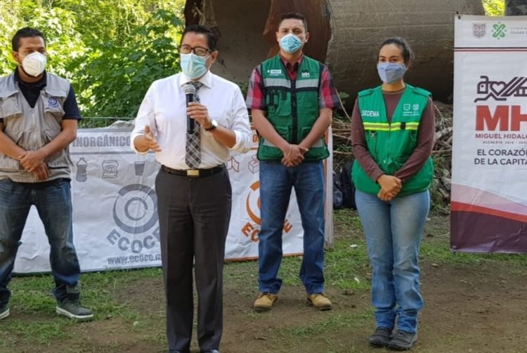 Limpian barranca de Tecamachalco