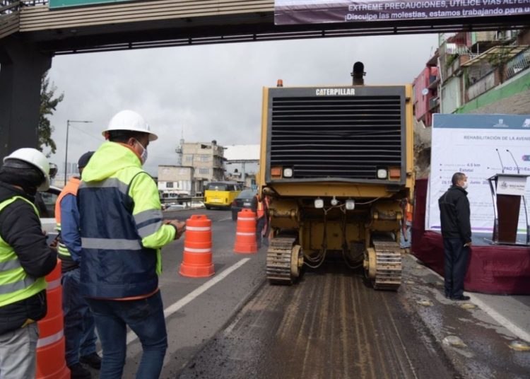 Inicia rehabilitación de la Primero de Mayo en Naucalpan