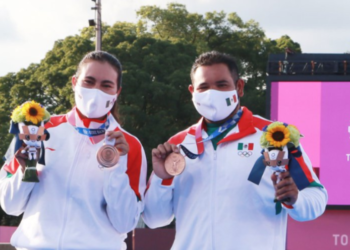 Gana México su primera medalla en Tokio 2020 en tiro con arco