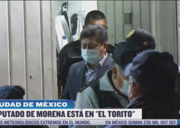 Diputado federal de Morena cae en El Torito