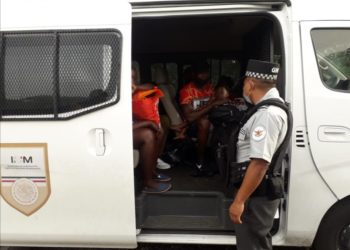 Guardia Nacional auxilia a migrantes en municipios de Veracruz