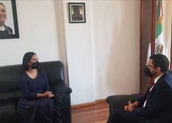 Alcaldesa electa de Cuauhtémoc se reúne con Batres