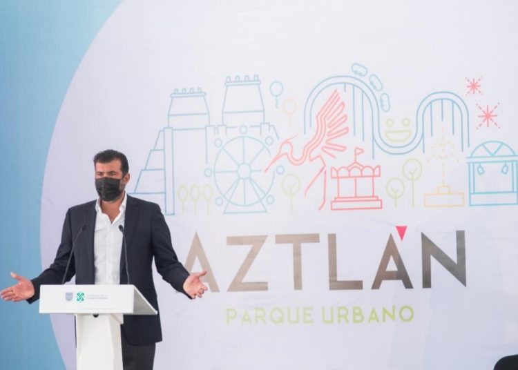 Arranca construcción de Aztlán Parque Urbano, sustituye a la Feria de Chapultepec