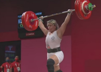 México gana bronce en halterofilia con Aremi Fuentes en Tokio 2020