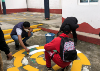 Alistan regreso clases en Cuajimalpa; inician jornada de limpieza y mantenimiento