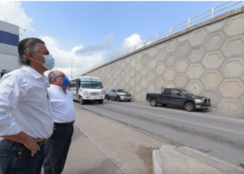 Brindan mantenimiento preventivo a importante vialidad en Tampico