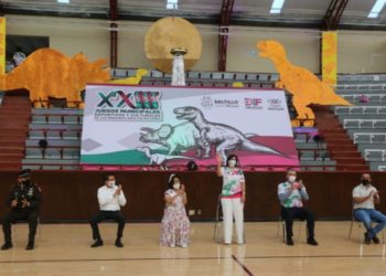 Adultos mayores de Saltillo participan en Juegos Deportivos