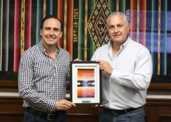 Recibe Manolo Jiménez al alcalde electo de Torreón