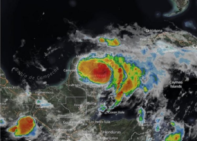 Por Grace, más de 84 mil usuarios sin energía eléctrica en Cancún