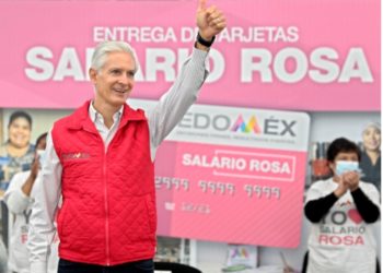 En tiempos difíciles, Salario rosa es un gran apoyo para las familias del Edoméx: Del Mazo