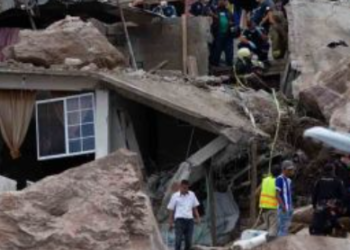 40 familias y seis casas afectadas por derrumbe en Cerro del Chiquihuite