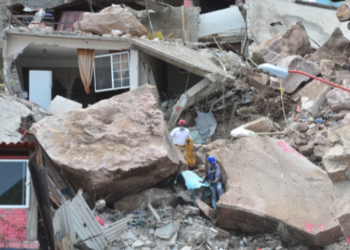 Continúan labores de búsqueda en zona colapsada del Chiquihuite