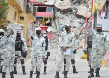 Continúan labores de búsqueda en zona colapsada del Chiquihuite