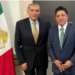 Se reúne Ricardo Gallardo con el secretario de Gobernación