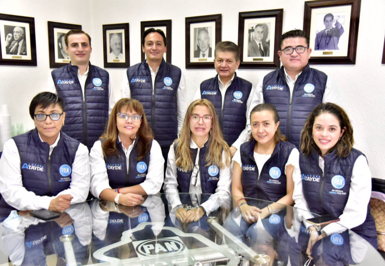 Presenta Andrés Atayde registro para refrendar presidencia del PAN CDMX