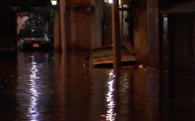 Lluvias provocan inundaciones en alcaldías Tlalpan y Xochimilco