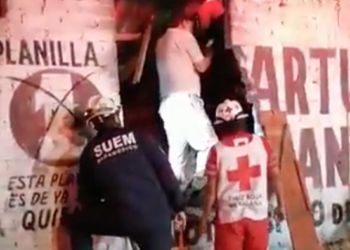 LLuvias en Ecatepec provocan deslave de cerro en La Palma