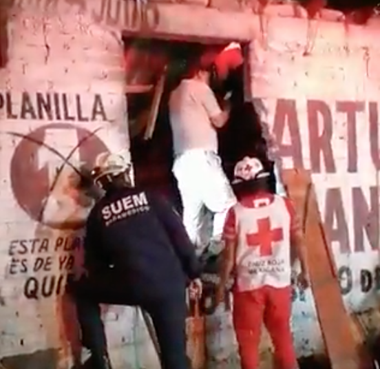 LLuvias en Ecatepec provocan deslave de cerro en La Palma