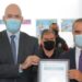 Recibe Salum distintivo en seguridad sanitaria