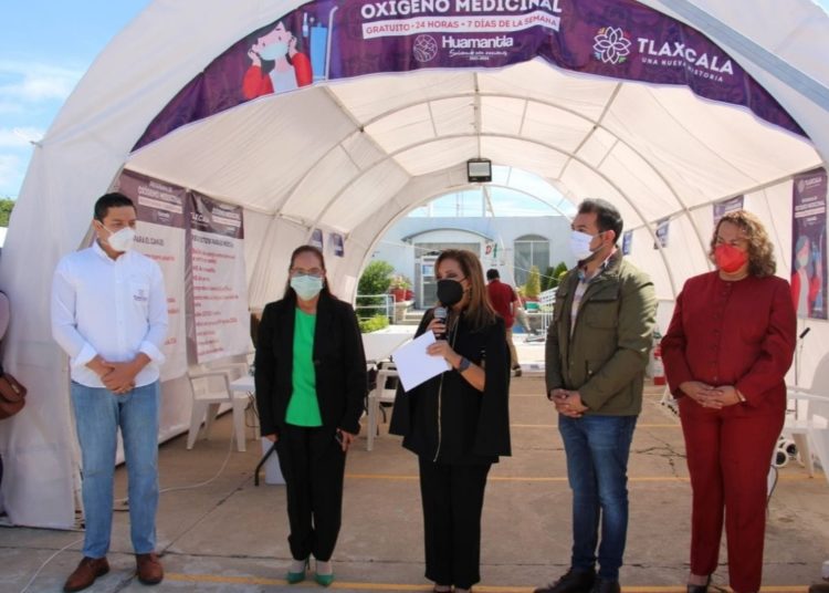 Inicia programa de préstamo de tanques de oxígeno en municipios de Tlaxcala