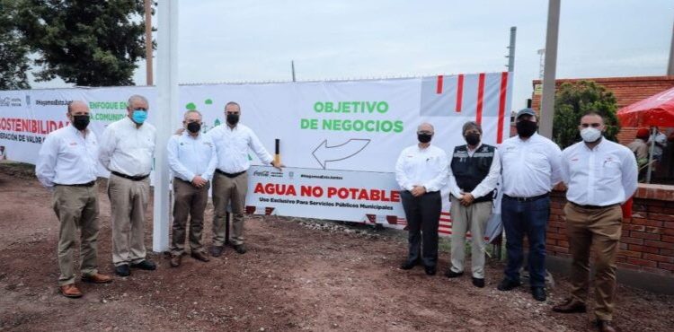 Recibe Durango agua tratada de Arca Continental