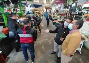 Realizan operativo en mercado de Tlaxcala
