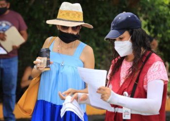 Arranca en Solidaridad aplicación de segunda dosis contra Covid-19 a personas de 30 a 39 años