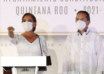Toman protesta presidentes municipales de Quintana Roo