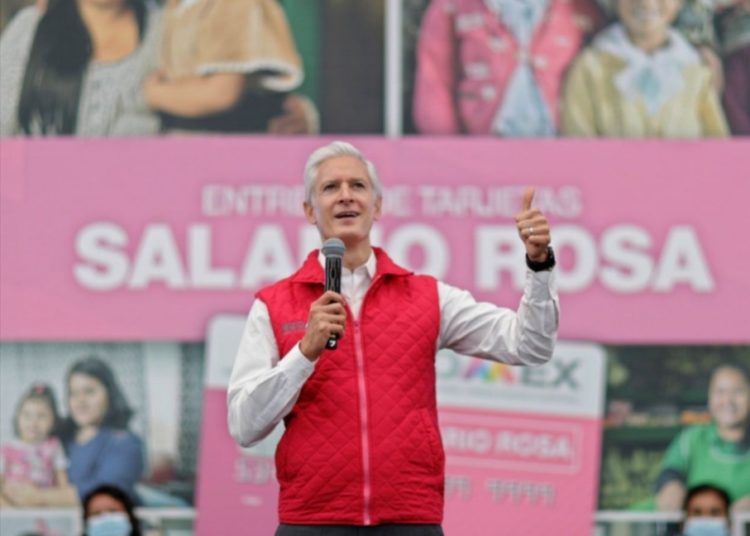 Con el Salario rosa agradecemos el esfuerzo que todos los días hacen las amas de casa: Alfredo Del Mazo