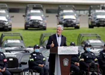 Entrega Del Mazo más de 400 vehículos para reforzar seguridad y brindar tranquilidad a los mexiquenses