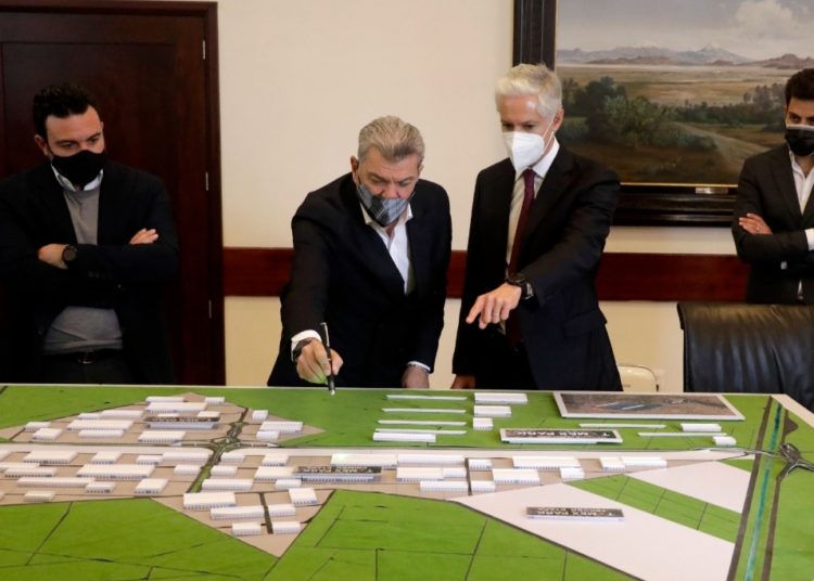 Encabeza Del Mazo presentación del proyecto T-MEX Park, donde se invertirán más de 13 mil mdp en Nextlalpan
