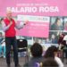 Entrega Del Mazo Salario rosa a mujeres embarazadas y jefas de familia con hijos que cuentan con discapacidad
