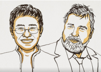 Periodistas obtienen Premio Nobel de la Paz