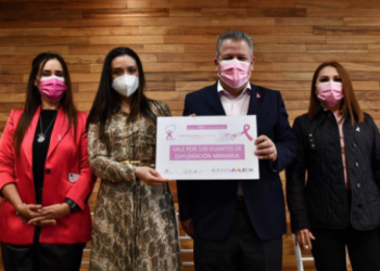 Trabaja Edoméx en la prevención del cáncer de mama