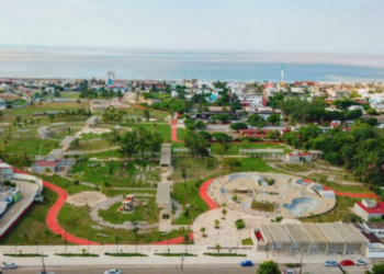 Inauguran Parque Central “Miguel Hidalgo” en Coatzacoalcos