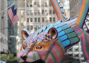 Alebrijes gigantes de Oaxaca conquistan con su magia el corazón de Nueva York