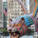 Alebrijes gigantes de Oaxaca conquistan con su magia el corazón de Nueva York