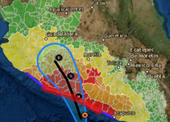 En alerta 11 estados y 712 municipios por huracán Rick