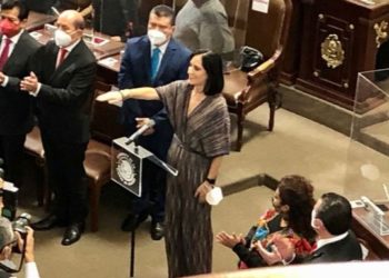 Lía Limón rinde protesta como alcaldesa de Álvaro Obregón