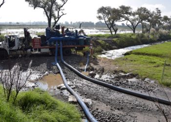 Trabaja Edoméx en zonas afectadas por inundaciones