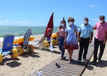 Inauguran playa incluyente en municipio de Marquelia, Guerrero