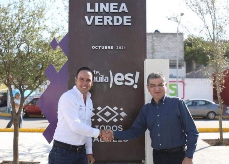 Cumplen Riquelme y Manolo Jiménez más compromisos; entregan Línea Verde