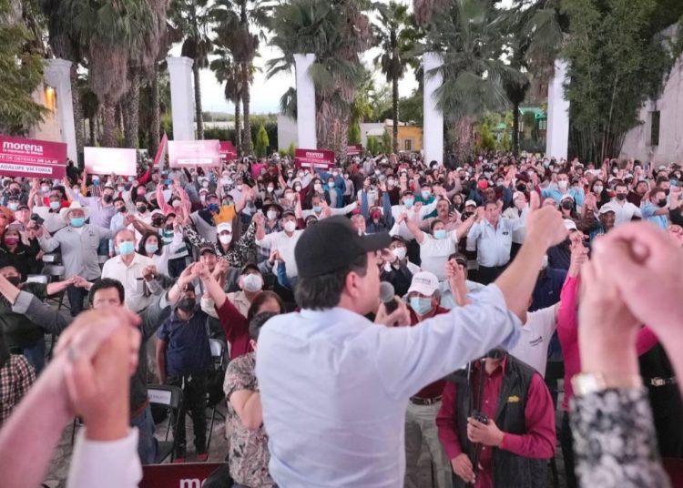 Llama Delgado a mantener la unidad de Morena rumbo a la ratificación de mandato