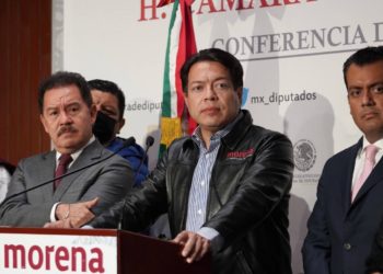 Se reúne Mario Delgado con diputados federales