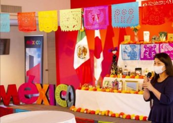 Productos poblanos llegan a Japón por Día de Muertos