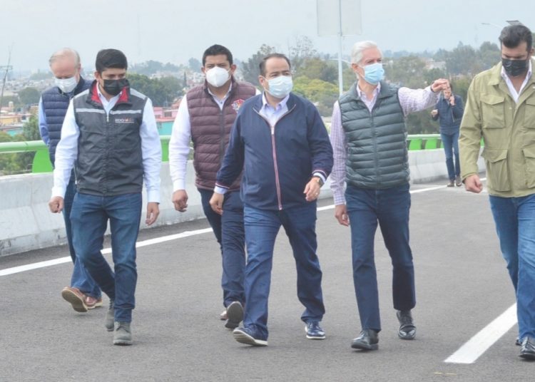 Inaugura Alfredo Del Mazo autopista “Siervo de la Nación”, que mejorará la conectividad con el nuevo aeropuerto internacional “Felipe Ángeles”